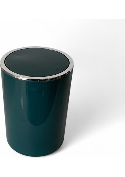 Petrol Yeşil, Çöp Kovası 2 Litre - Inca Model