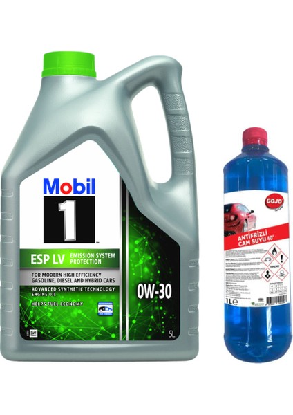 1 ESP Lv 0W30 5 L ÜT:2025 fiyatları