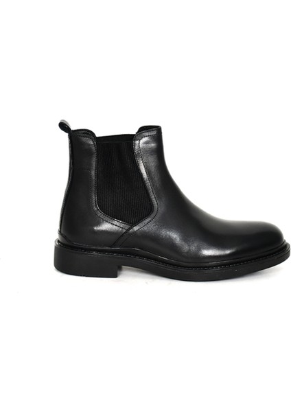 Hakiki Deri Chelsea Erkek Bot Kauçuk Taban - Tuna 2984