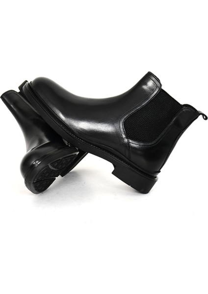 Hakiki Deri Chelsea Erkek Bot Kauçuk Taban - Tuna 2984 indirimleri