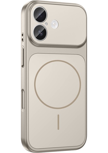 iPhone 17 Kılıf Mxsp M-Safe Şarj Özellikli Kamera Korumalı Formen Kapak - Gri indirimleri