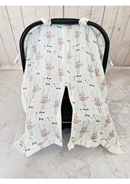 Müslin Puset Örtüsü Ve Anakucağı Minderi