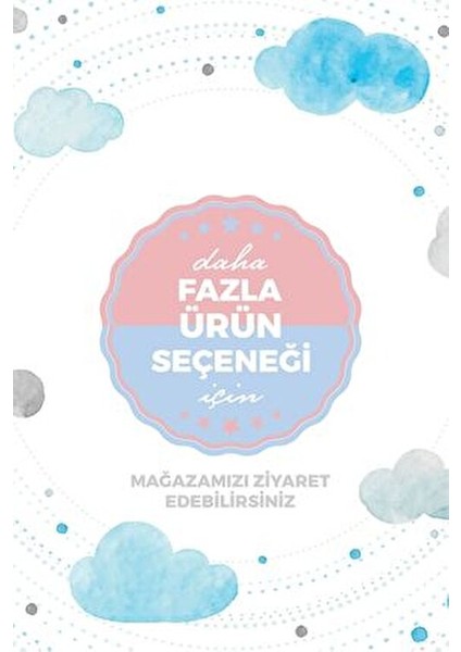 Puset Örtüsü Takımı Çift Yüz Minderli Pamuklu Panço Model 0-13 kg