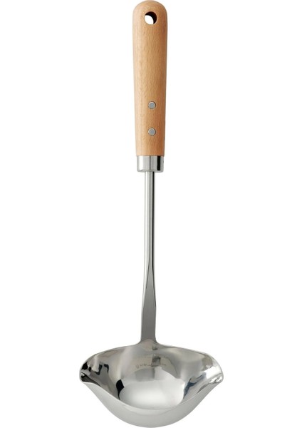 Vardagen Ölçülü Kepçe Paslanmaz Çelik Kayın 32 cm