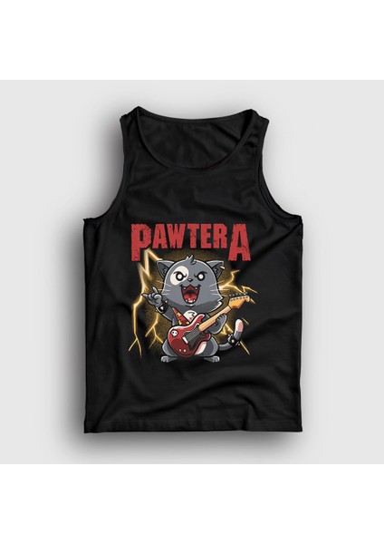 Unisex Siyah Pawtera Pantera Kedi Kedili Atlet