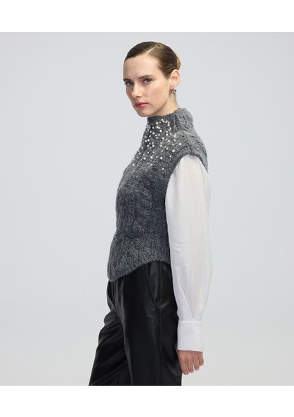 Karma aksesuarlı süveter IW6240050300036 fiyatları