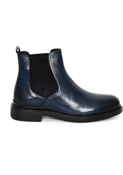 Hakiki Deri Chelsea Erkek Bot Kauçuk Taban - Tuna 2984