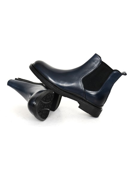 Hakiki Deri Chelsea Erkek Bot Kauçuk Taban - Tuna 2984 indirimleri