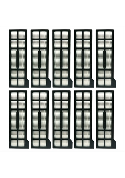 10 Adet Yıkanabilir Filtre X10 Pro Omni Robot Süpürge Temizleyici Yedek Aksesuarlar Hepa Filtre (Yurt Dışından)