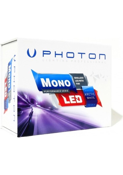Mono LED Xenon Far Ampulu 12V-24V LED Headlight Şimşek Etkili Xenon LED indirimleri