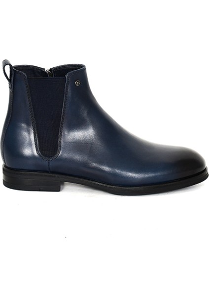 Hakiki Deri Erkek Klasik Bot Kauçuk Taban - B5301