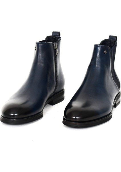 Hakiki Deri Erkek Klasik Bot Kauçuk Taban - B5301 fiyatları