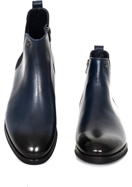 Hakiki Deri Erkek Klasik Bot Kauçuk Taban - B5301 modelleri