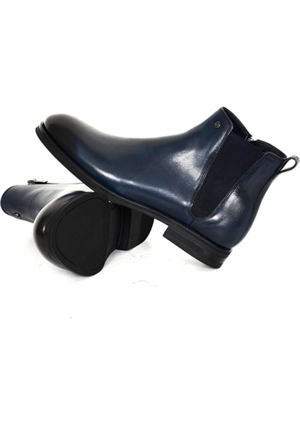 Hakiki Deri Erkek Klasik Bot Kauçuk Taban - B5301 indirimleri