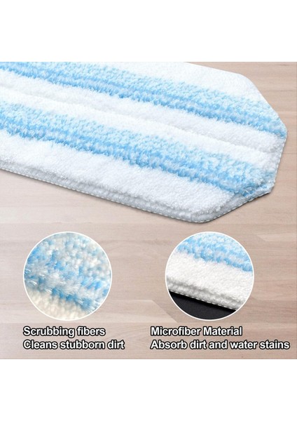 O Cedar H2PRO Düz Paspas Sistemi Için Paspas Pedleri Yedekleri, Yıkanabilir ve Tekrar Kullanılabilir Mikrofiber Paspas Yedekleri 8 Adet (Yurt Dışından) fiyatları