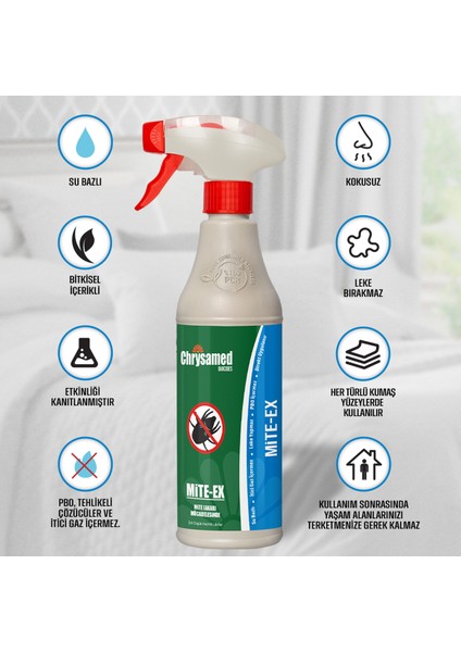 Mite-Ex 500 ml Oda Spreyi Etkili Akar Mücadelesi İçin Özel Formül fiyatları
