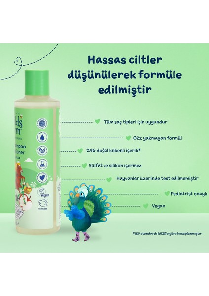 Elma ve Armut Özlü 2 In 1 Şampuan ve Saç Kremi 250 ml modelleri