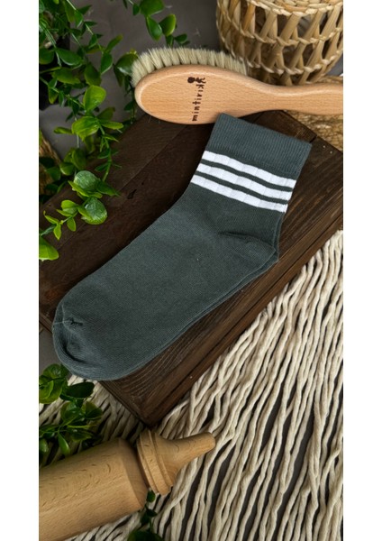 Pamuk Fitilli Kolej Çorabı