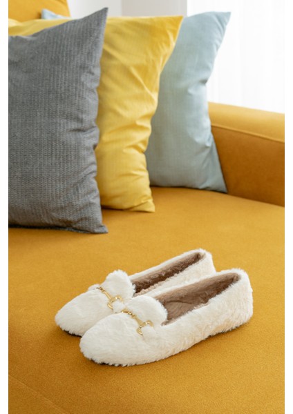 Yumuşak Peluş Kadın Ev Babeti Ses Yapmaz Hafif Taban Panduf Ev Pandufu fiyatları