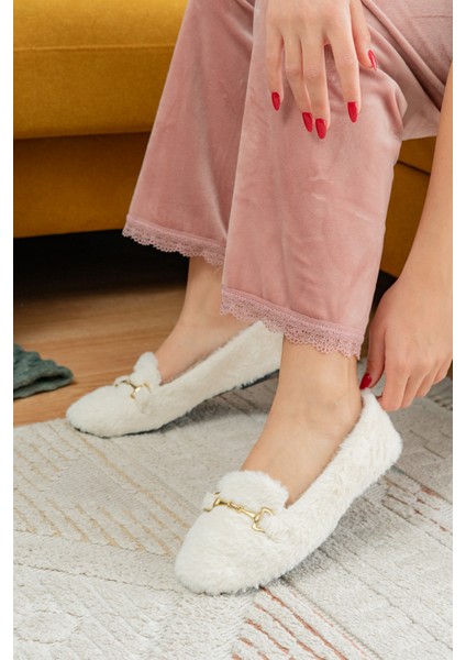 Yumuşak Peluş Kadın Ev Babeti Ses Yapmaz Hafif Taban Panduf Ev Pandufu modelleri