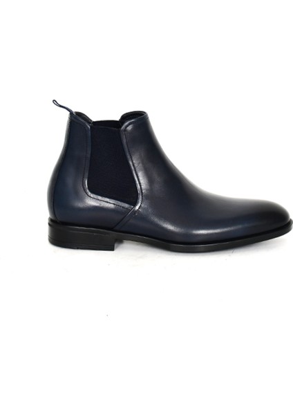 Hakiki Deri Chelsea Erkek Klasik Bot Kauçuk Taban - B9614