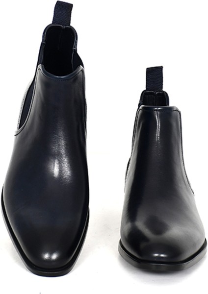 Hakiki Deri Chelsea Erkek Klasik Bot Kauçuk Taban - B9614 modelleri