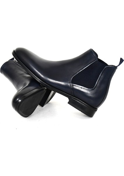 Hakiki Deri Chelsea Erkek Klasik Bot Kauçuk Taban - B9614 indirimleri