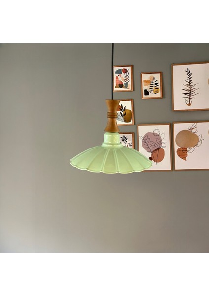 Risso Mint Metal Tekli Uzun Piyon Başlık Avize Rustik Cafe Mutfak Modern Dekoratif Sarkıt Aydınlatma fırsatları