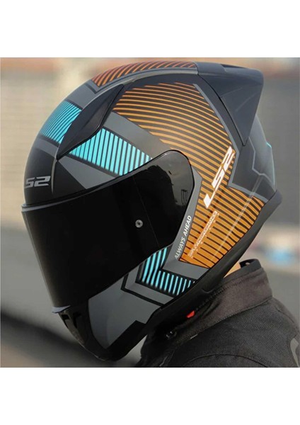 Rapid 2 Extra Full Face Motosiklet Kaskı Siyah Vizörlü modelleri