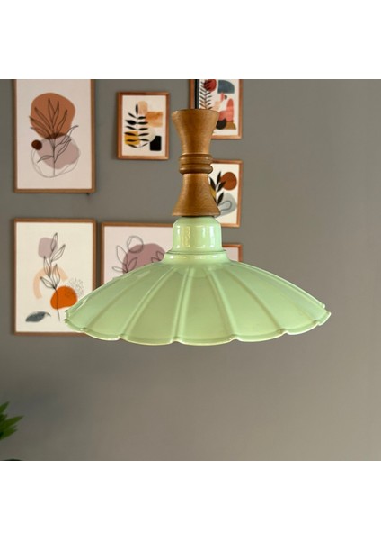 Risso Mint Metal Tekli Uzun Piyon Başlık Avize Rustik Cafe Mutfak Modern Dekoratif Sarkıt Aydınlatma indirimleri