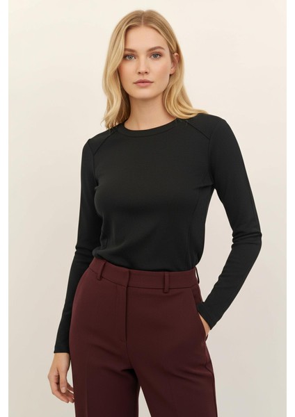 8223A Ön Çima Detay Badi Siyah