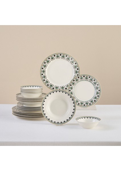 Forever Bone Samatya 24 Parça 6 Kişilik Yemek Takımı