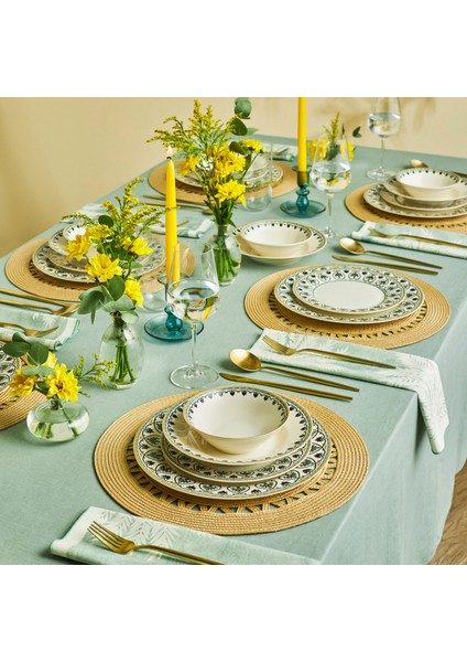 Forever Bone Samatya 24 Parça 6 Kişilik Yemek Takımı