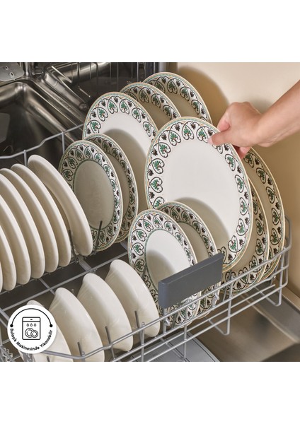 Forever Bone Samatya 24 Parça 6 Kişilik Yemek Takımı