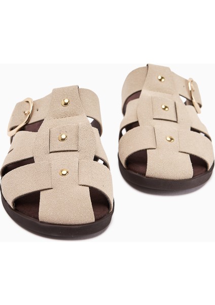 Hima Bej Comfort Tokalı Kadın Terlik fırsatları