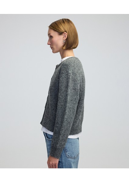 Taş düğmeli triko hırka IW6240050308126 modelleri