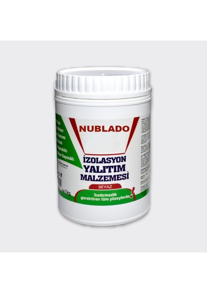 Izolasyon Yalıtım Malzemesi Rutubet Su Geçirmez Baca Boru Çatı Oluk Neme Karşı Dayanıklıdır