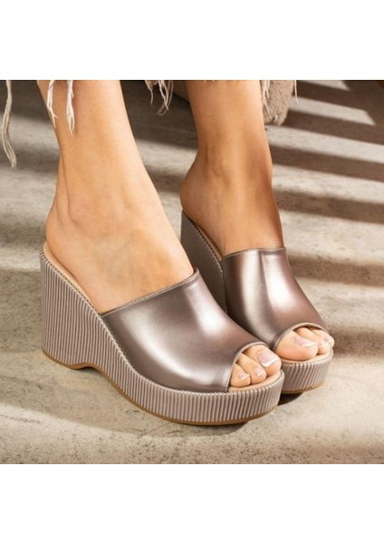 Tlay Platin Cilt Dolgu Topuk Terlik indirimleri