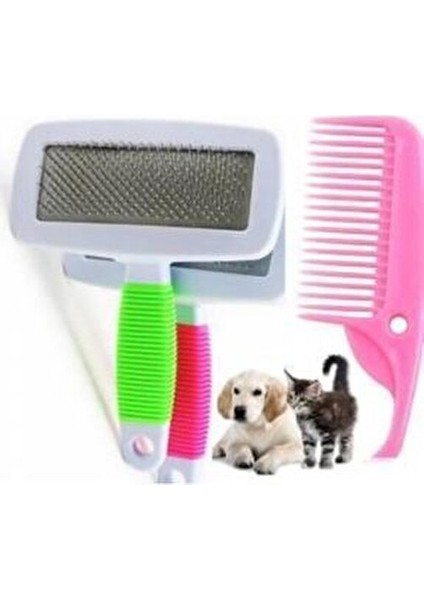Evcil Hayvan Tarama Fırçası Telli Küçük Boy Yavru Köpekler İçin Sağlıklı Tüy Bakımı modelleri