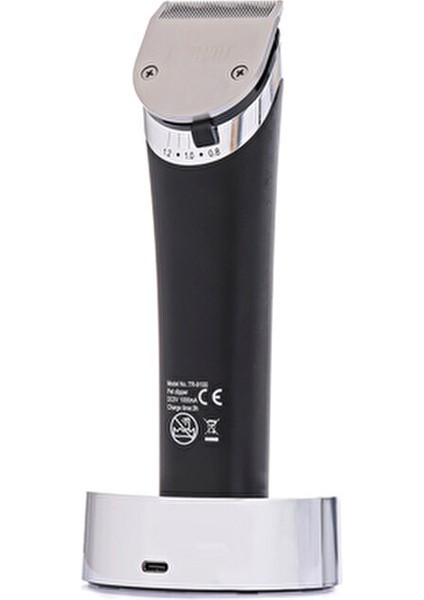 TR-9100 Kedi ve Köpekler İçin Kablosuz Traş Makinesi 5 Farklı Tarak ile 2000mAh