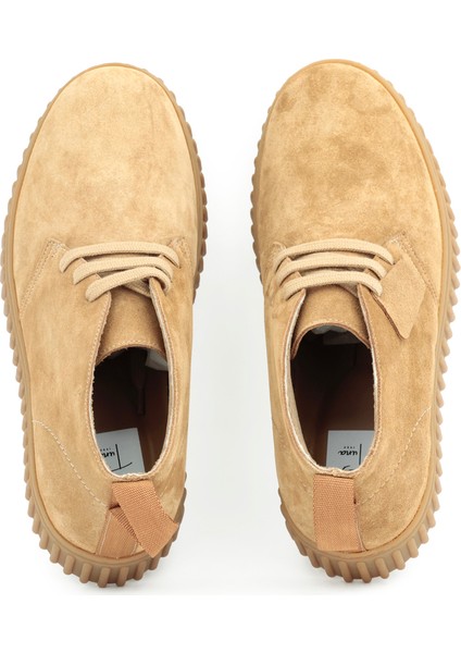 Hakiki Deri Erkek Bot Bağcıklı Kauçuk Taban - B263271 fırsatları