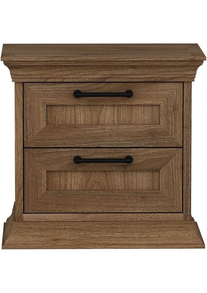 Retro 2 Çekmeceli Komodin - Rahle Ceviz indirimleri