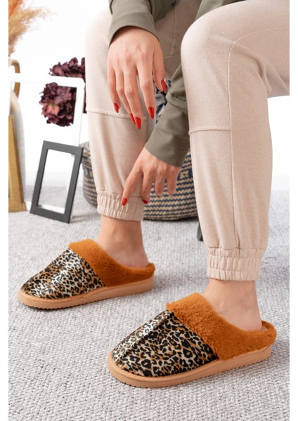 Kadın Ev Terliği Peluş Ev Terliği Ses Yapmaz Taban Sıcak Şık Tasarım fiyatları