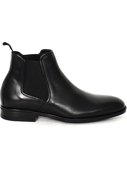 Hakiki Deri Chelsea Erkek Klasik Bot Kauçuk Taban - B9614