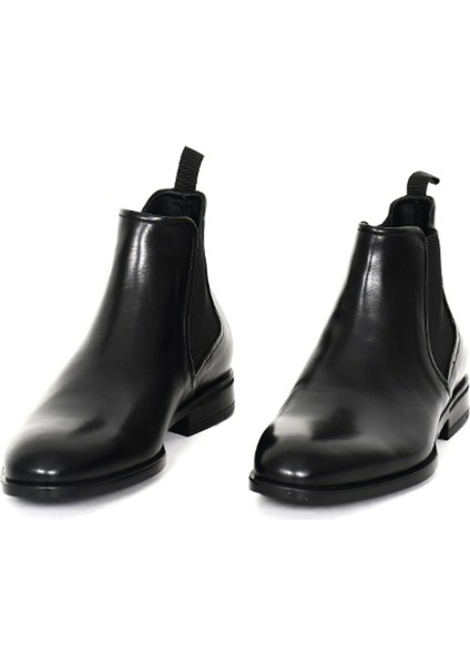 Hakiki Deri Chelsea Erkek Klasik Bot Kauçuk Taban - B9614 fiyatları