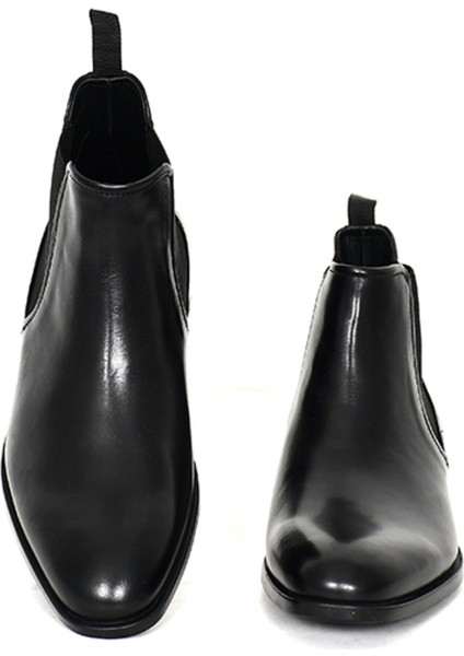 Hakiki Deri Chelsea Erkek Klasik Bot Kauçuk Taban - B9614 modelleri