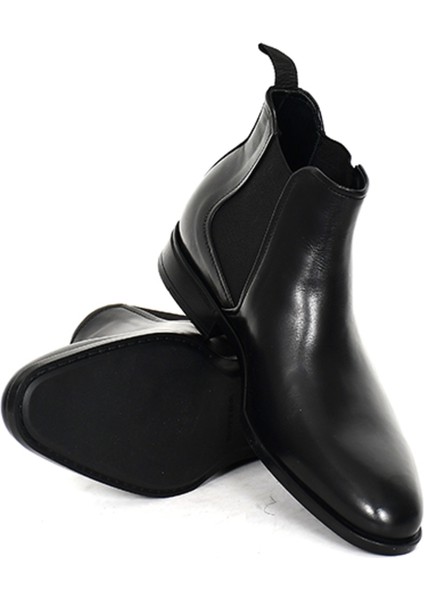 Hakiki Deri Chelsea Erkek Klasik Bot Kauçuk Taban - B9614 fırsatları