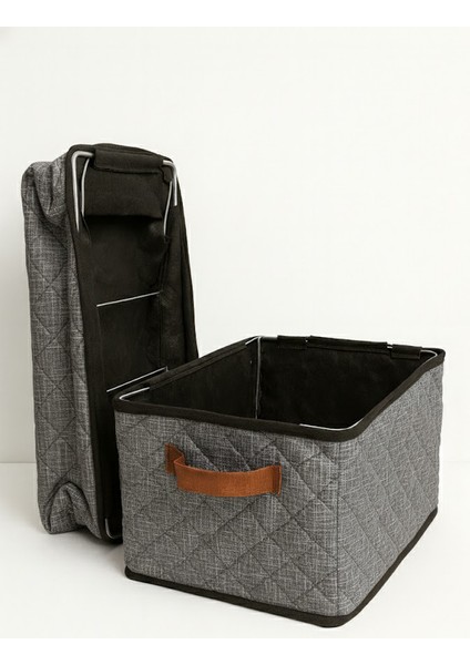 1 Adet Çelik Çerçeve Modüler Raf Düzenleyici 25 x 45 x 20 Cm³ Kırçıl fırsatları