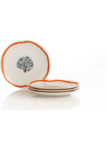 Coastal Living 4 Parça 25 cm Servis Tabağı 923 fiyatları