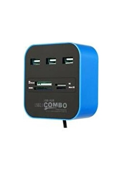 C-847 Kart Okuyucu USB 2.0 Çoklayıcı SD ve microSD Kart Desteği ile Taşınabilir fiyatları